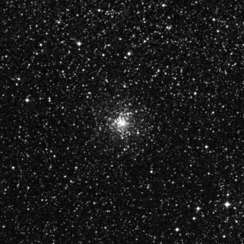 Imagem de referência (DSS2) de NGC 6325 — objeto ainda não capturado no observatório