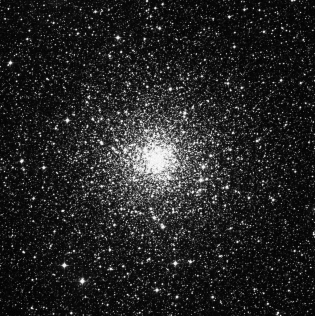 Imagem de referência (DSS2) de NGC 6397 — Aglomerado globular NGC 6397 — objeto ainda não capturado no observatório