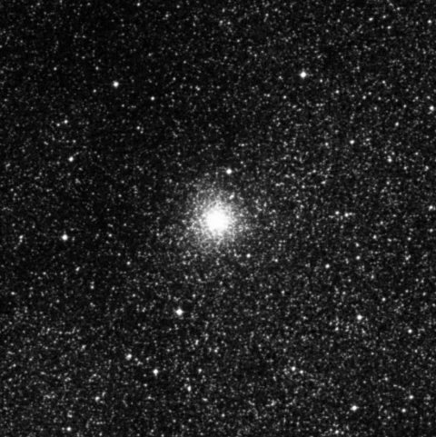 Imagem de referência (DSS2) de NGC 6440 — objeto ainda não capturado no observatório