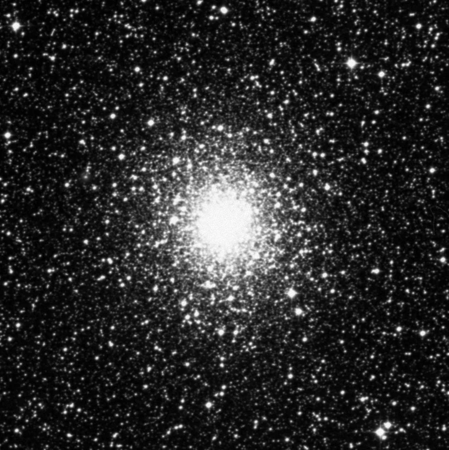 Imagem de referência (DSS2) de NGC 6541 — objeto ainda não capturado no observatório