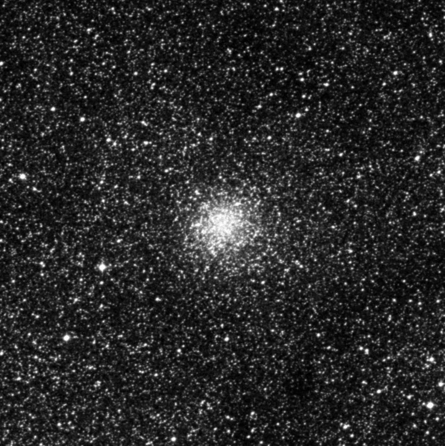 Imagem de referência (DSS2) de NGC 6553 — objeto ainda não capturado no observatório