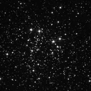 Imagem de referência (DSS2) de NGC 663 — objeto ainda não capturado no observatório