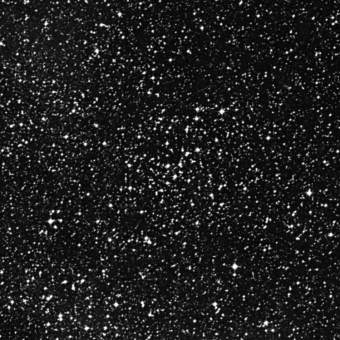 Imagem de referência (DSS2) de NGC 6631 — objeto ainda não capturado no observatório