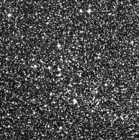 Imagem de referência (DSS2) de NGC 6645 — objeto ainda não capturado no observatório