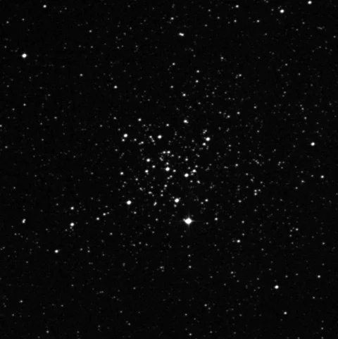 Imagem de referência (DSS2) de NGC 6649 — objeto ainda não capturado no observatório