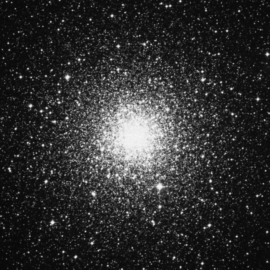 Imagem de referência (DSS2) de NGC 6752 — objeto ainda não capturado no observatório