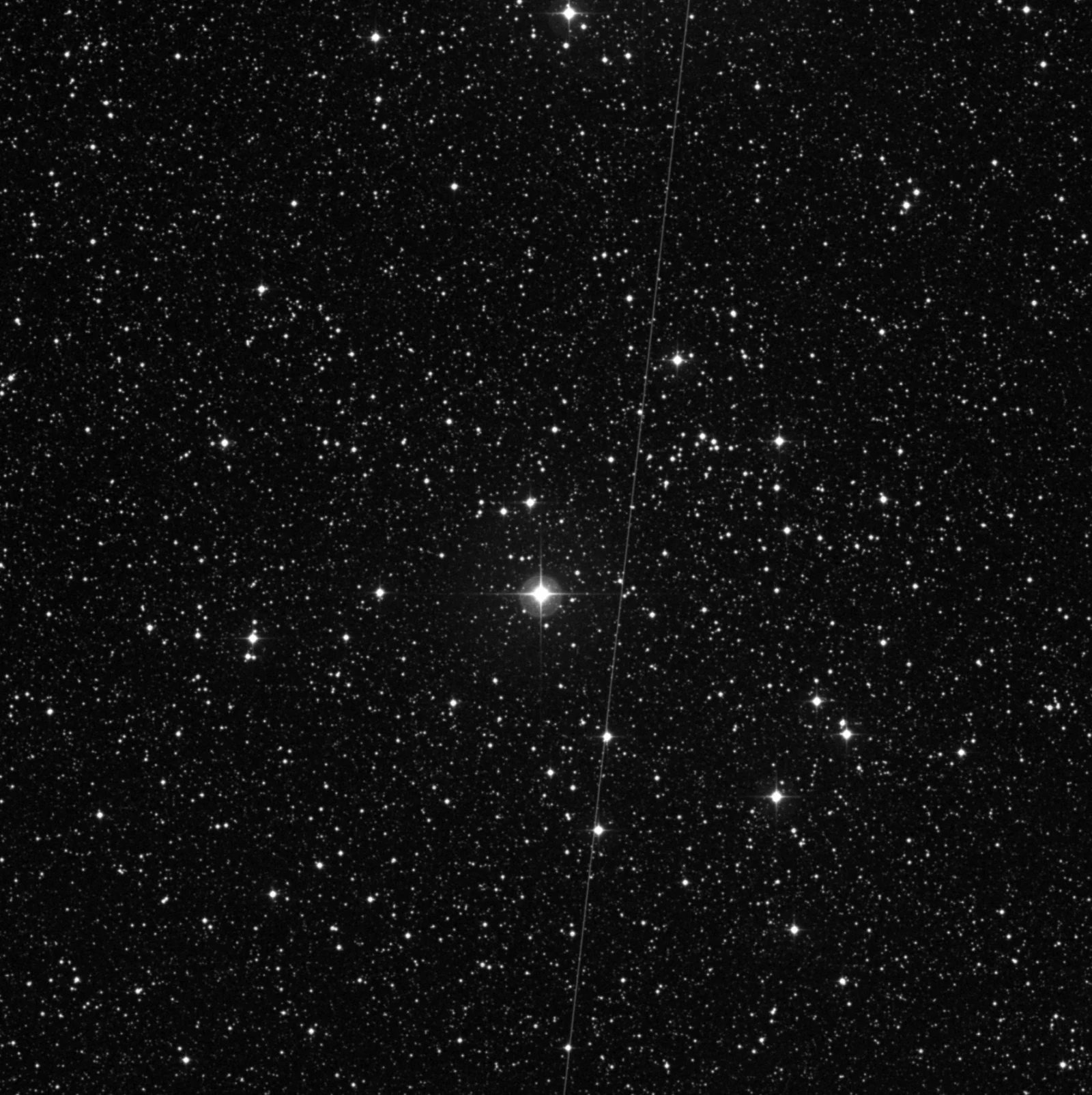 Imagem de referência (DSS2) de NGC 6885 — Aglomerado NGC 6885 — objeto ainda não capturado no observatório