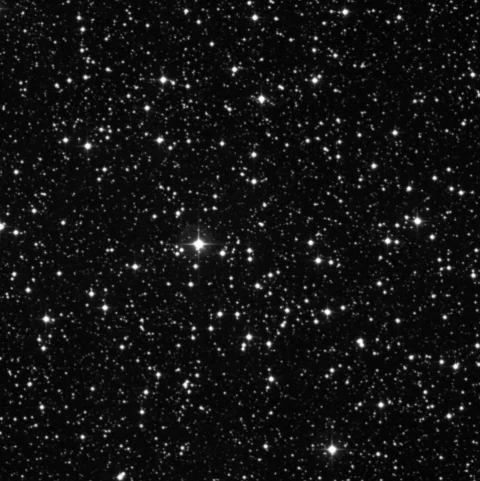 Imagem de referência (DSS2) de NGC 6940 — objeto ainda não capturado no observatório