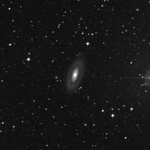 Imagem de referência (DSS2) de NGC 7020 — objeto ainda não capturado no observatório