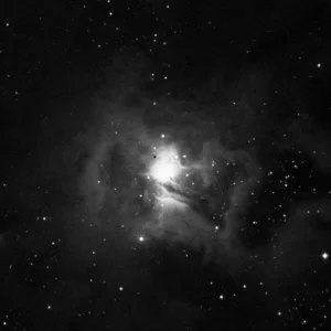 Imagem de referência (DSS2) de NGC 7023 — Iris Nebula — objeto ainda não capturado no observatório