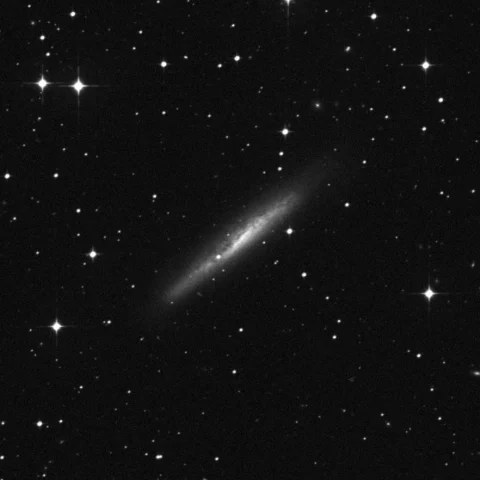 Imagem de referência (DSS2) de NGC 7090 — objeto ainda não capturado no observatório