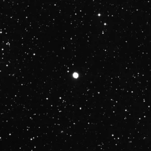 Imagem de referência (DSS2) de NGC 7662 — Copeland’s Blue Snowball — objeto ainda não capturado no observatório