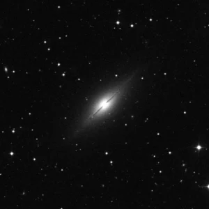 Imagem de referência (DSS2) de NGC 7814 — objeto ainda não capturado no observatório