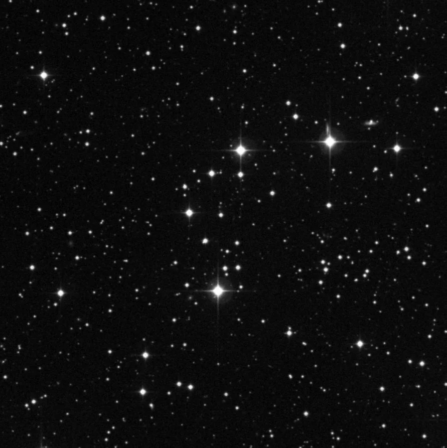 Imagem de referência (DSS2) de NGC 956 — objeto ainda não capturado no observatório