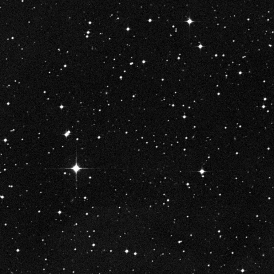 Imagem de referência (DSS2) de Sh2-276 — Barnard Loop — objeto ainda não capturado no observatório